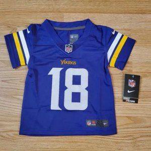 Kids Minnesota Vikings Justin Jefferson Jersey